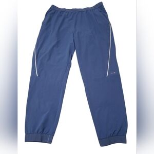 AL1ve Blue Quick Dry Pull-On Jogger Pants Sz XL